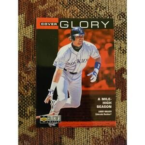 1998 Collector's Choice #3 - Larry Walker - HOF - Cover Glory - Rockies